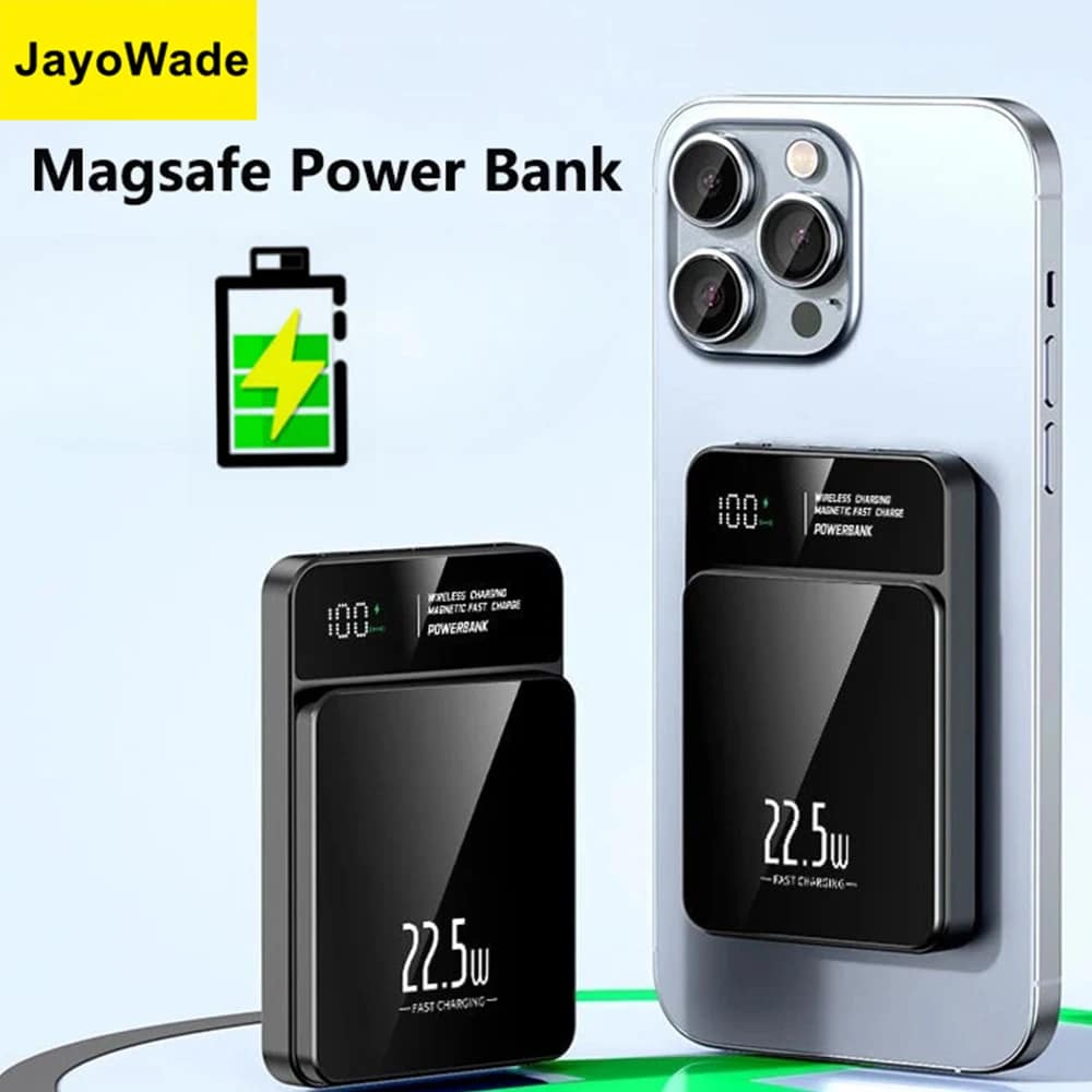 JayoWade 20000mAh Magnetic Wireless Power Bank in Cameroon