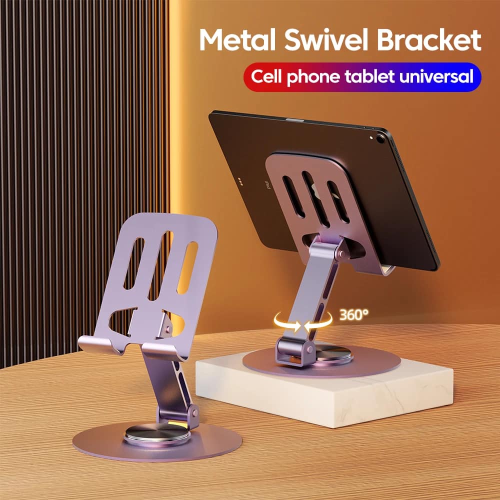 360 Degree Rotating Desktop Phone Stand