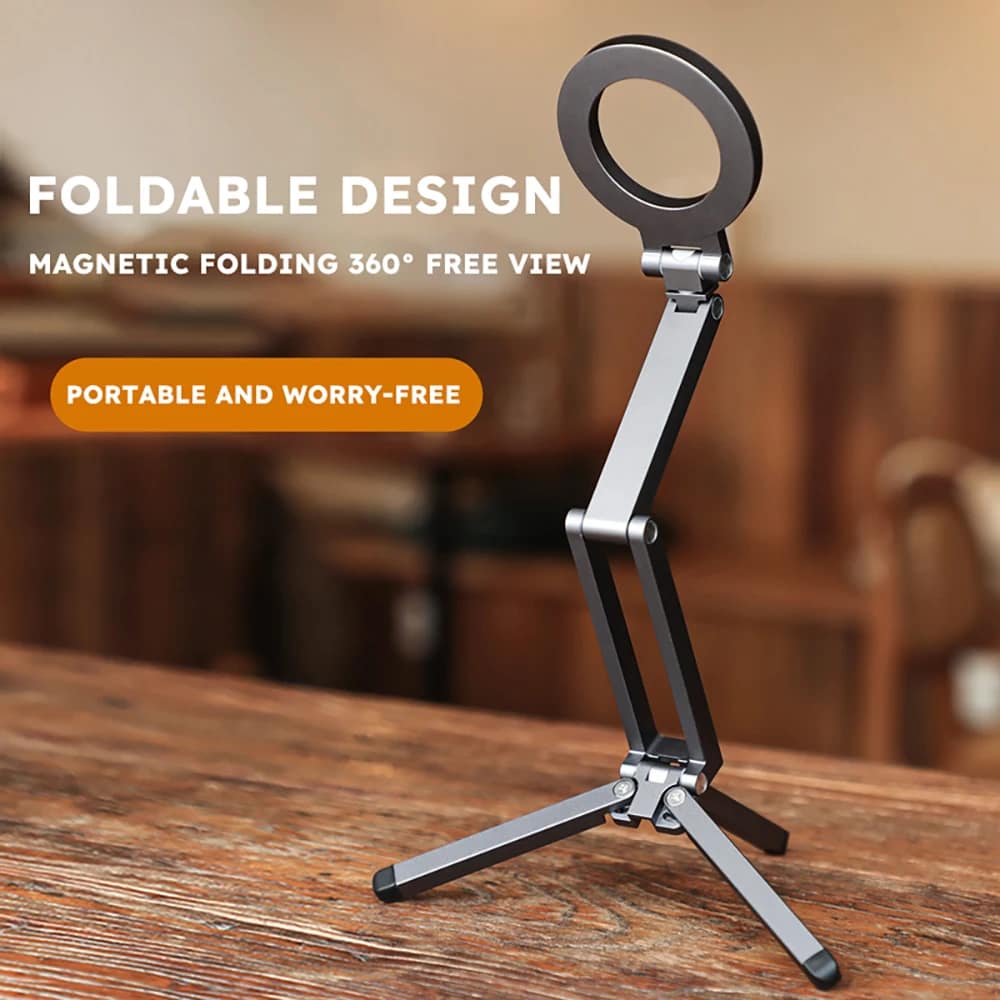 Magnetic Phone Holder Tripod