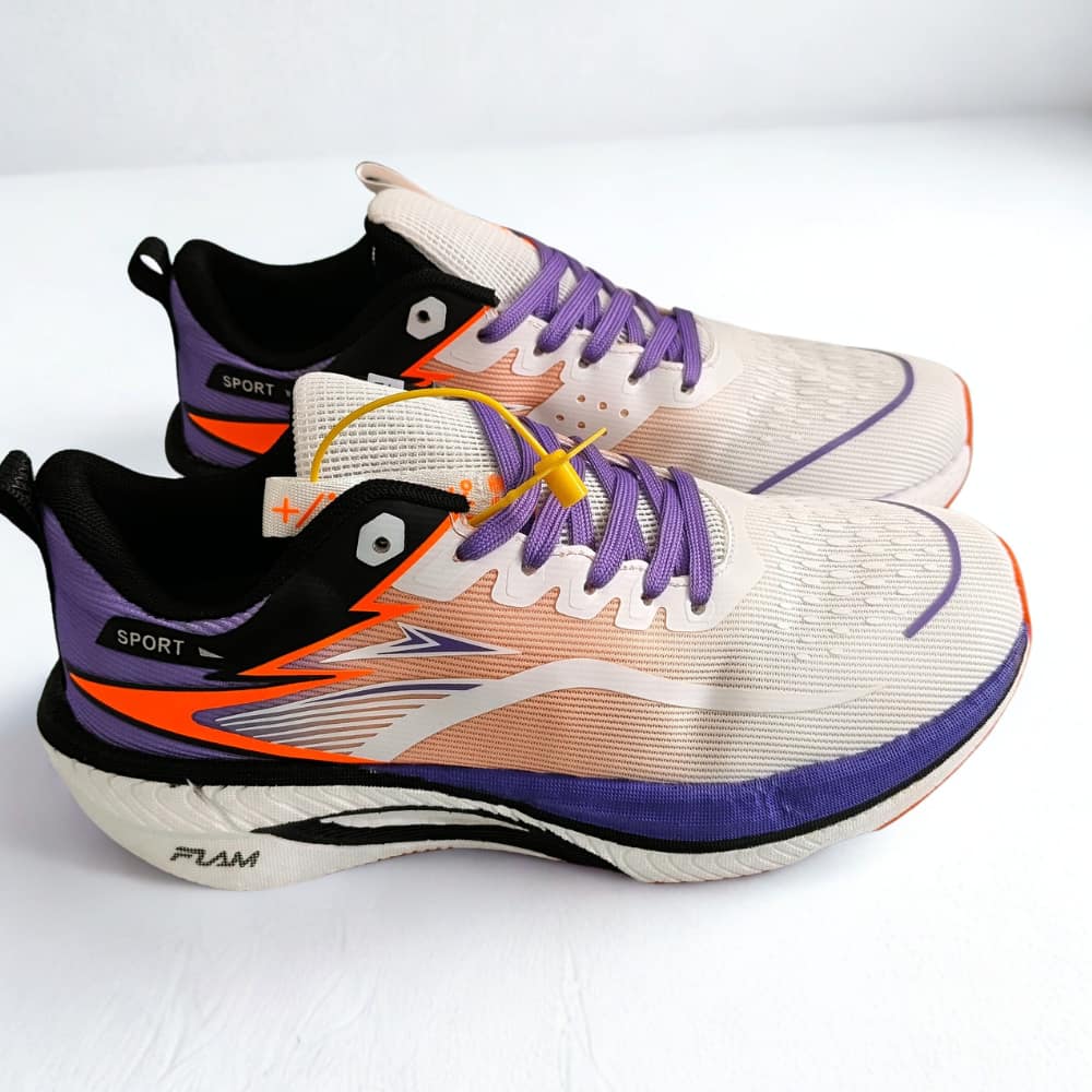 New Filam sneakers white and purple