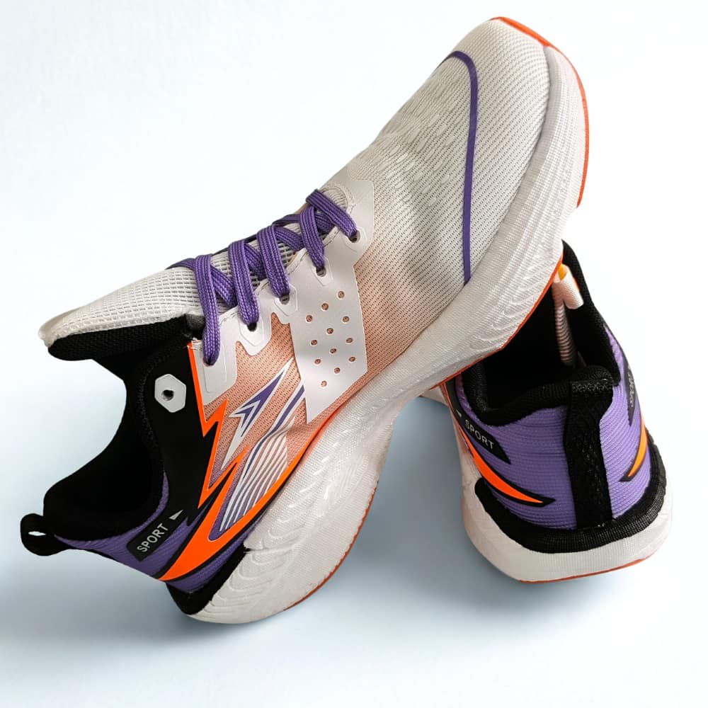New Filam sneakers white and purple