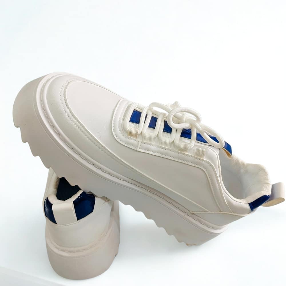 Chunky White&Blue Sneakers1