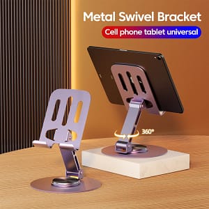 360 Degree Rotating Desktop Phone Stand