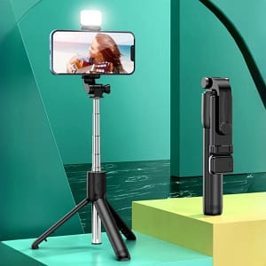 Bluetooth Foldable Tripod