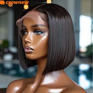 Bob Lace Front Human Hair Wigs