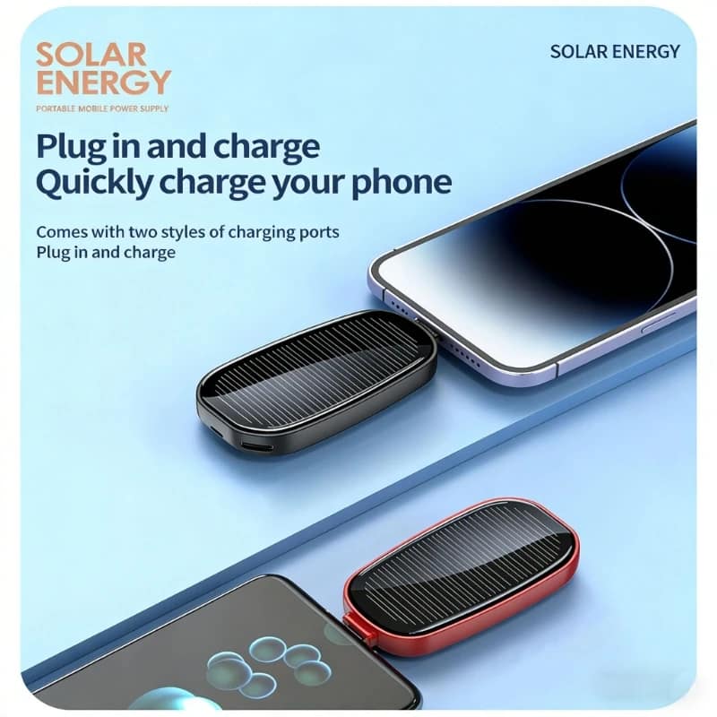 1200mAh Solar Mini Power Bank in Cameroon