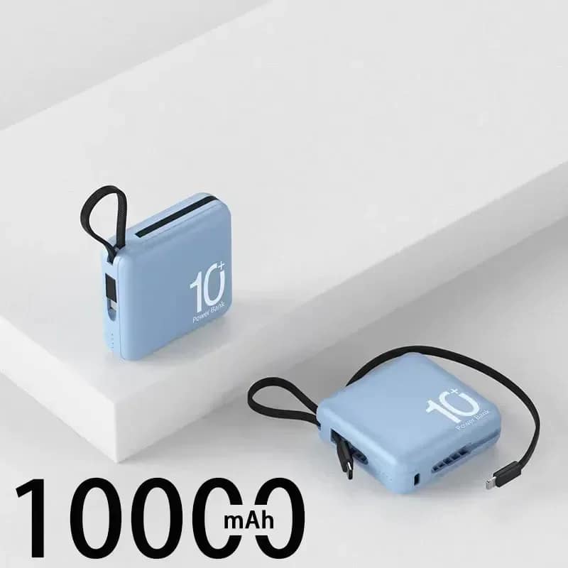 Mini Compact 10000mAh Power Bank