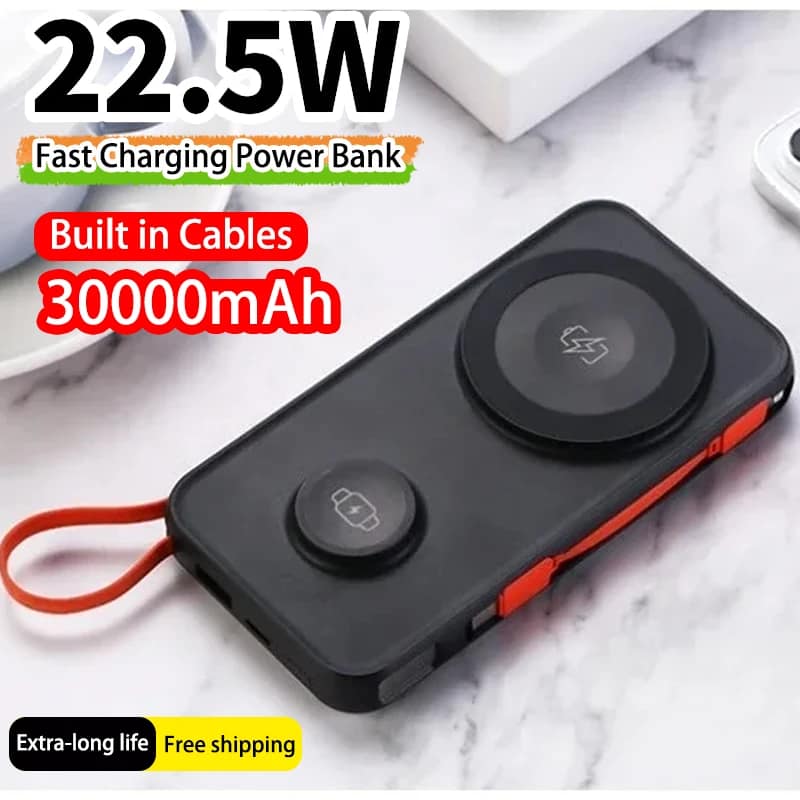 30000mAh Magnetic Power Bank