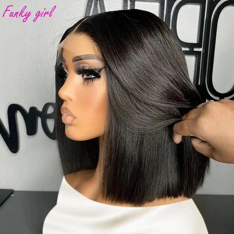 Brazilian Remy Bone Straight Bob Wig