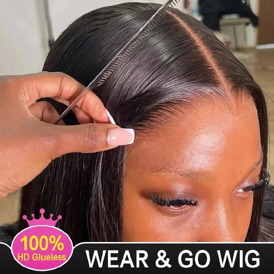 Glueless Brazilian Straight Wig