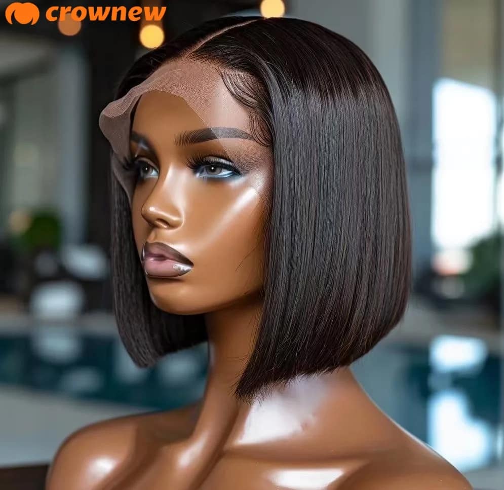 Bob Lace Front Human Hair Wigs